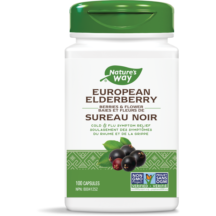 Nature's Way European Elderberry 100cap