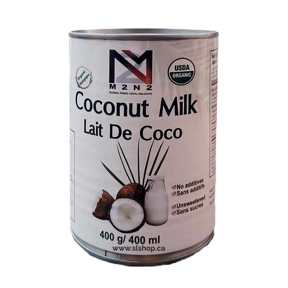 M2N2 Organic Coconut Milk 400ml