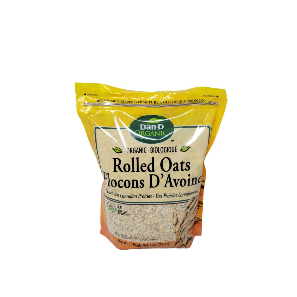 Dan-D Organic Oats - Rolled Oats 500g — Aura Natural Market