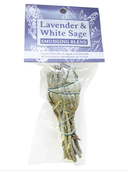 Zenatue Lavender & White Sage Smudging Blend 1 x 4"