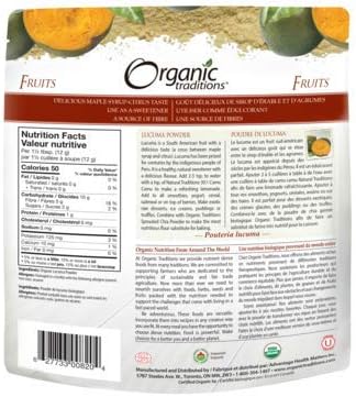 Organic Traditions Organic Lucuma Powder  200g