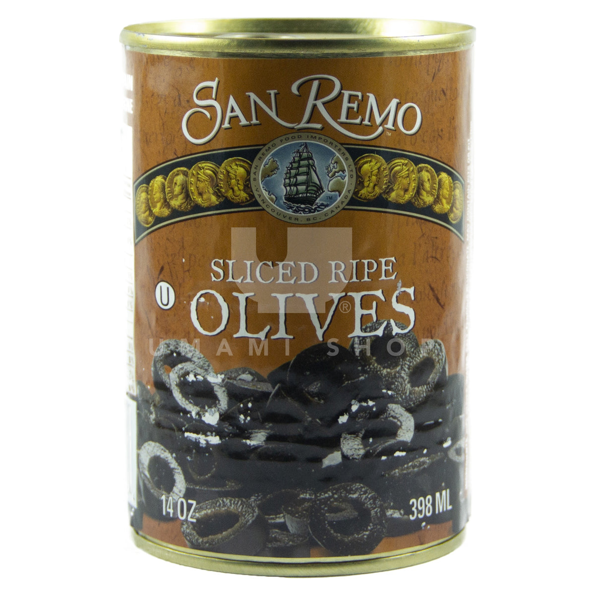 No Name Sliced Ripe Olives - 398 ml