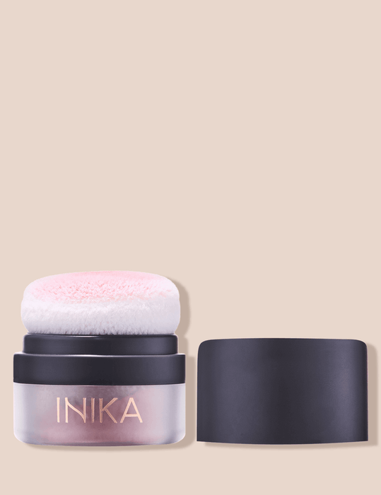 Inika Mineral Blush Puff Pot Rosy Glow 1pot