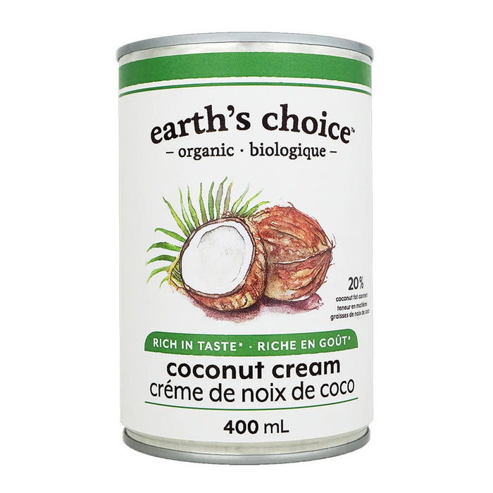 Earth's Choice Organic Coconut Cream 400ml