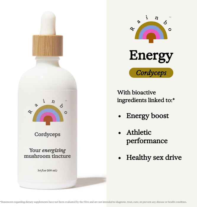 Rainbo Cordyceps Mushroom Tincture - alcohol free 100ml