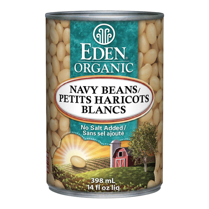 Eden Foods-Navy Beans, Organic 398ml