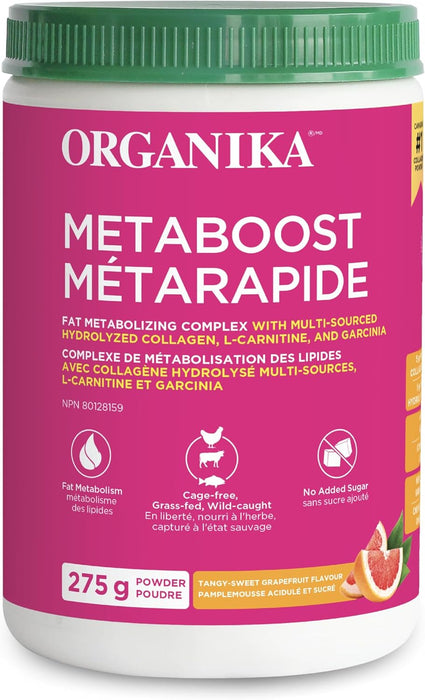 Organika Metaboost Powder (fat metabolizing complex) - 275g