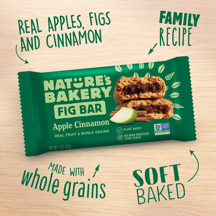 Nature's Bakery Fig Bar - Apple Cinnamon 5x57g