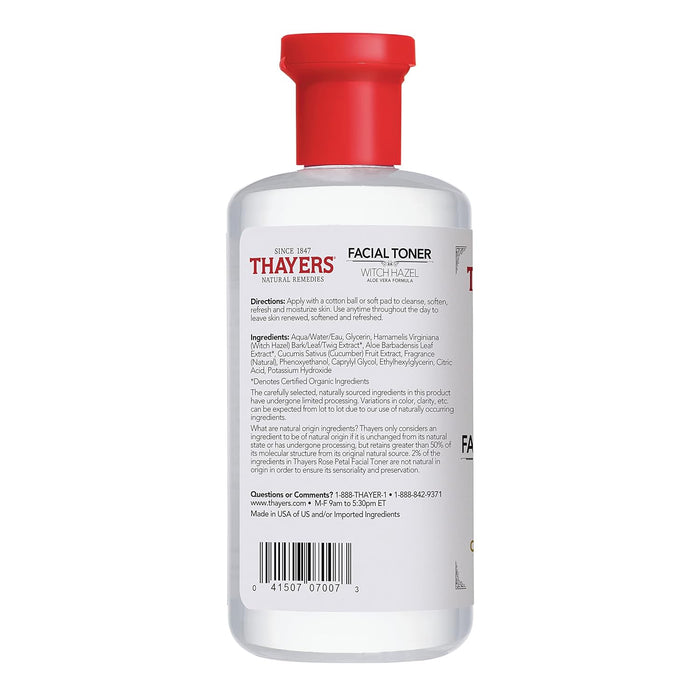 Thayers Witch Hazel Facial Toner Cucumber Scent 355ml
