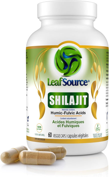 LeafSource Shilajit Humic-Fulvic Acids 60vegicaps