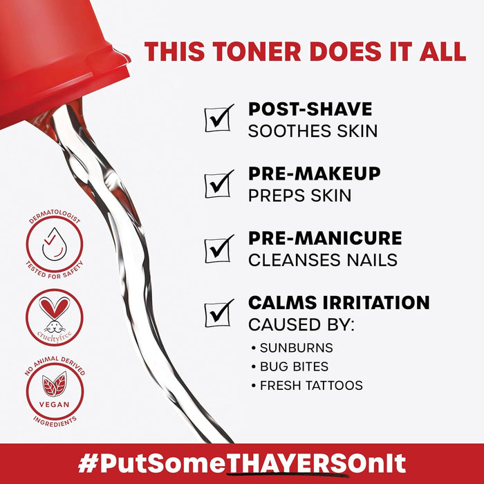 Thayers Witch Hazel Facial Toner Cucumber Scent 355ml