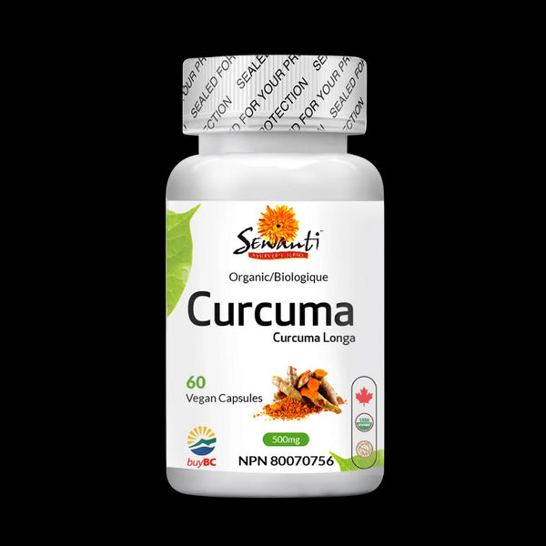 Sewanti Organic Curcumin 500mg 60vcaps