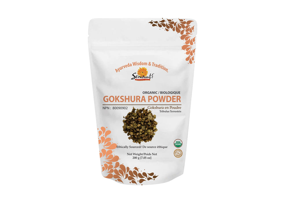 Sewanti Organic Gokshura Powder(Tribulus) 60 veg caps