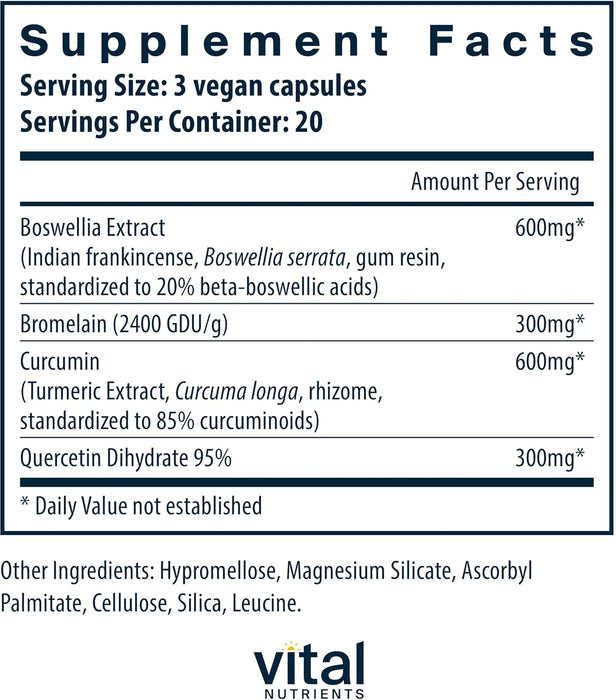 Vital Nutrients BCQ 60vcaps