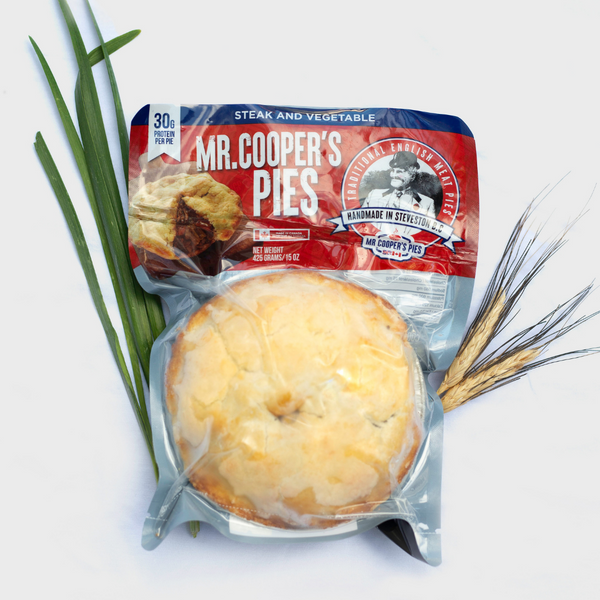 Mr.Cooper's Pies Steak & Vegetable Pie 425g