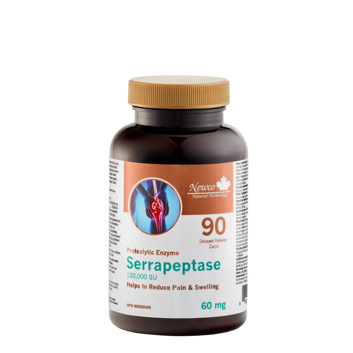 Newco Serrapeptase 60mg 90caps