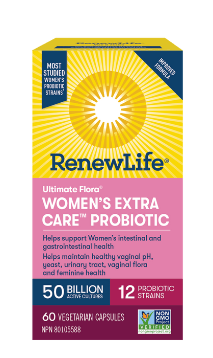 RenewLife Women's Extra Care Probiotic 50Billion 60vcap