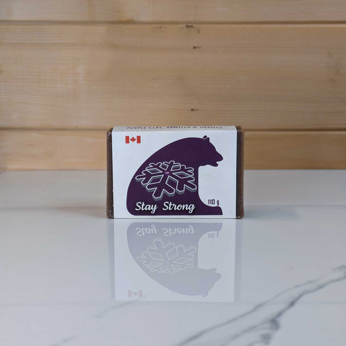 Poco Soap Amanda Todd Legacy Bar - Purple Clay, Vanilla, Orange 1bar