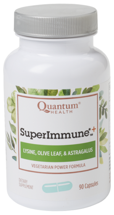 Quantum Health Super Immune - with Lysine, Olive Leaf & Astragalus Root - 90 caps  90caps