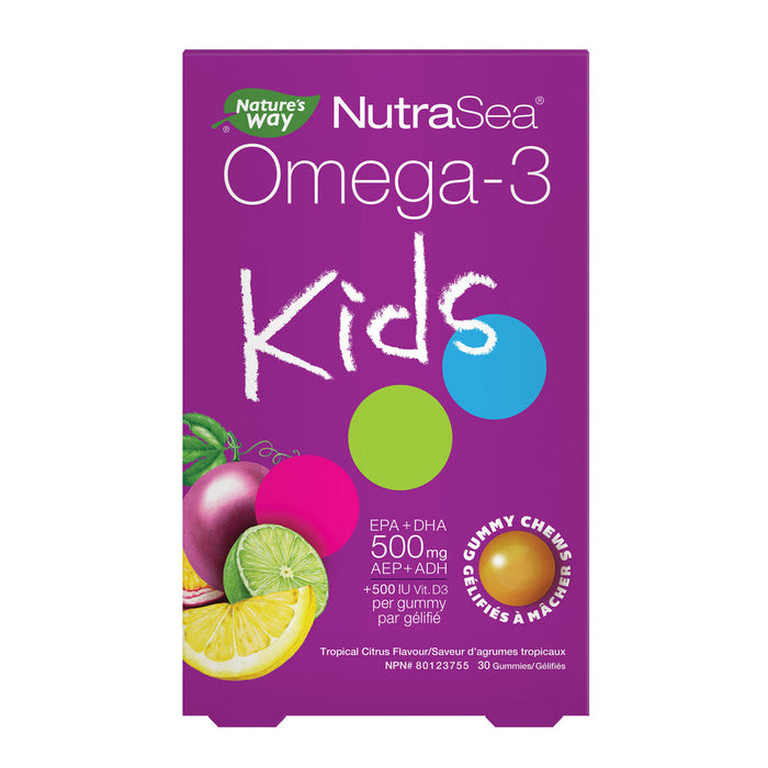 NutraSea Omega-3 Kids Gummies 30gummies