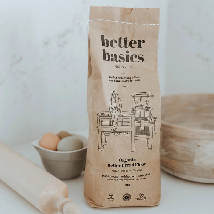 Better Basics Milling Co. Organic Better Bread Flour 2kg