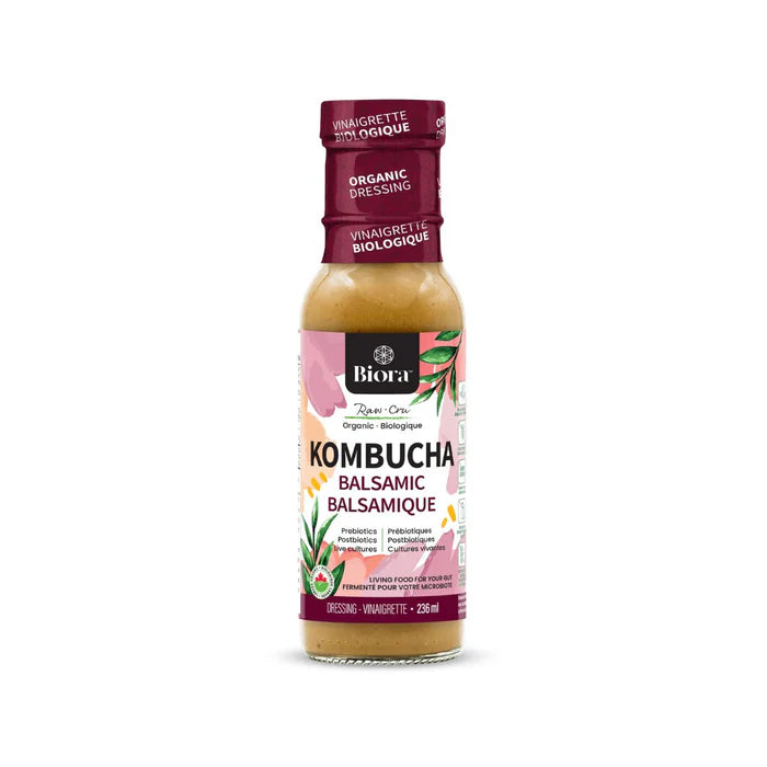 Biora Raw Organic Kombucha Balsamic Dressing 236ml