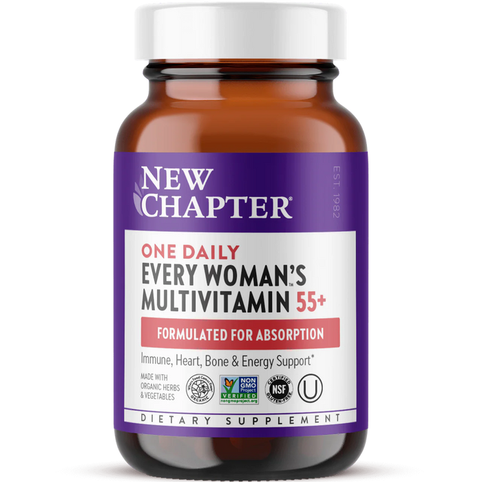 New Chapter One Daily Every Woman's Multivitamin 55+  30vegietabs