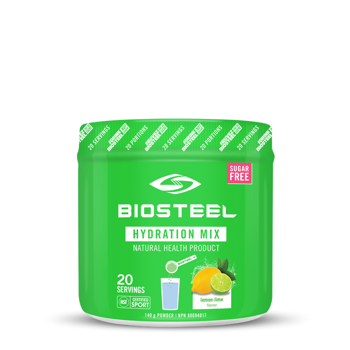 BioSteel Hydration Powder Mix Lemon-Lime Flavour 140g