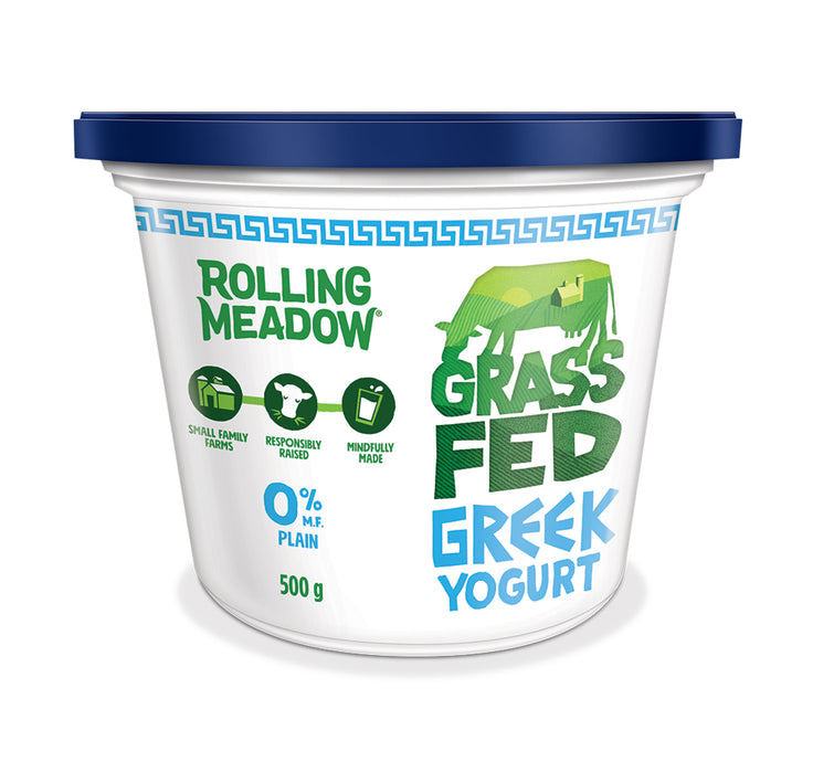 Rolling Meadows Grass Fed Greek Yogurt 500g