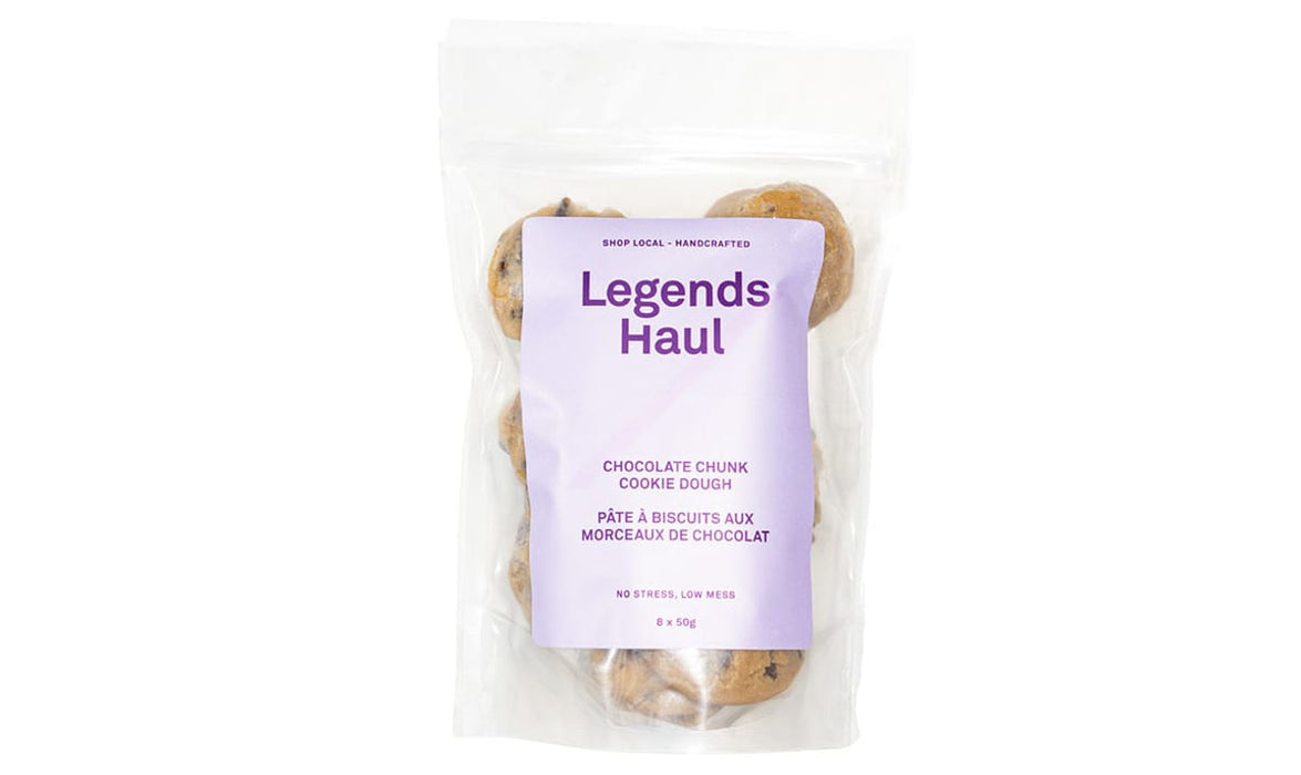 Legends Haul Chocolate Chunk Cookie Dough 8x50G