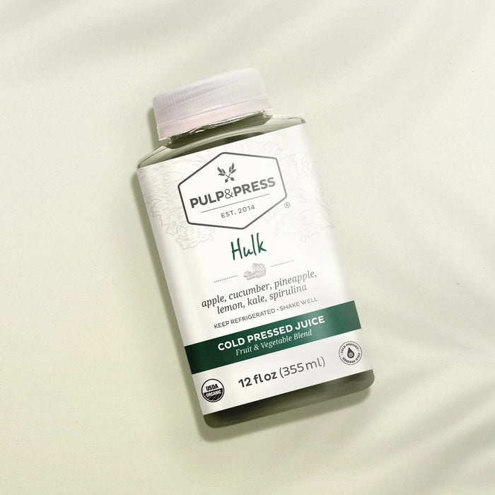 Pulp&Press Hulk Cold Pressed Organic Juice 355ml