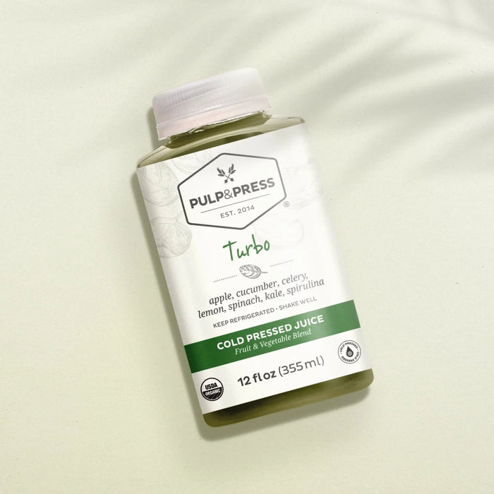 Pulp&Press Turbo Cold Pressed Organic Juice 355ml