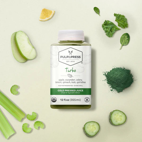 Pulp&Press Turbo Cold Pressed Organic Juice 355ml