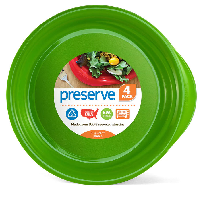 Preserve Everyday Plate - Green 4pack