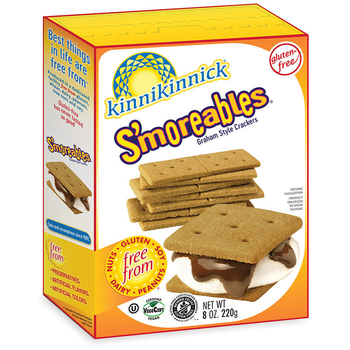 Kinnikinnick S'moreables Graham Style Crackers 220g