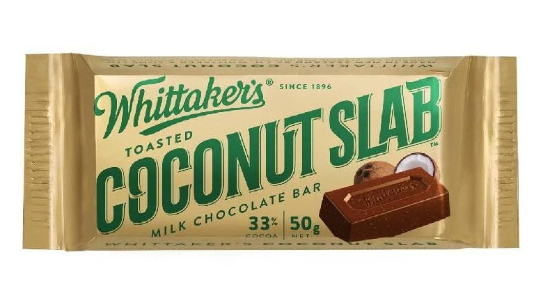 Whittaker's Coconut Slab 50g