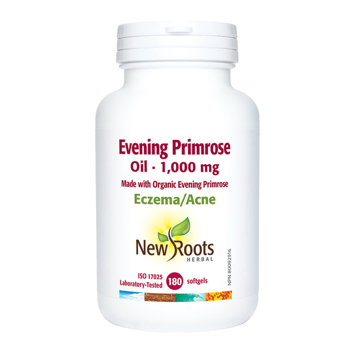 New Roots Evening Primrose Oil 1,000mg 180 Softgels 180softgels