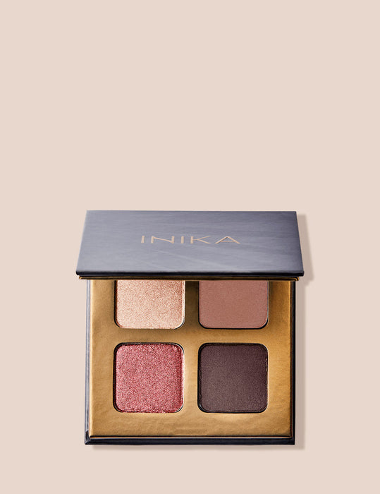 Inika Eyeshadow Quad Flowers 5g