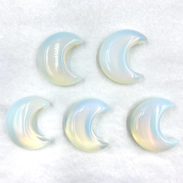 Nature's Expression Carved Moon Opalite