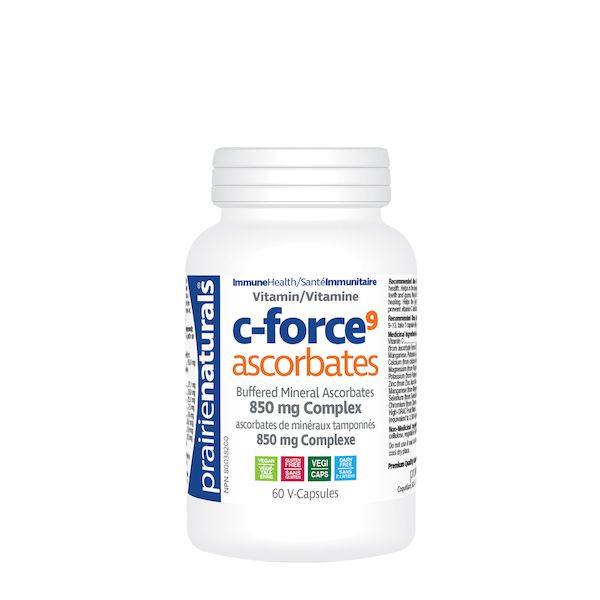 Prairie Naturals C-Force Ascorbates Buffered Mineral Ascorbates  60vcaps