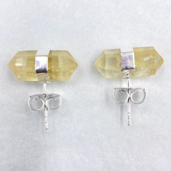 Nature's Expression Zenature Citrine Polished Stud