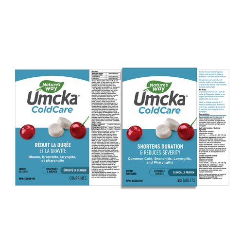 Nature's Way Cough &Cold Recovery 20 chewables