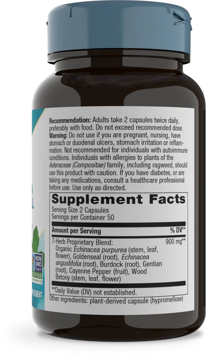 Nature's Way Echinacea with Goldenseal 100cap