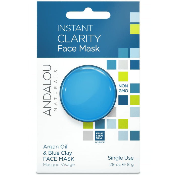 Andalou Instant Clarity Face Mask Single Use  8g