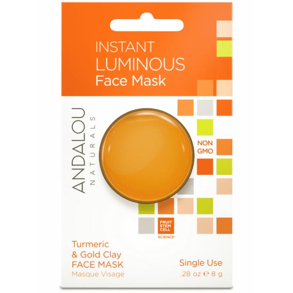 Andalou Instant Luminous Face Mask Single Use  8g