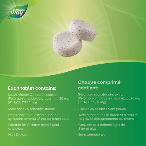 Nature's Way Cough &Cold Recovery 20 chewables