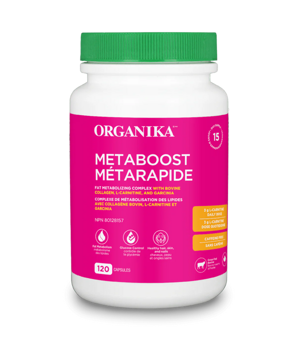 Organika Metaboost Fat Metabolizing Complex 120caps