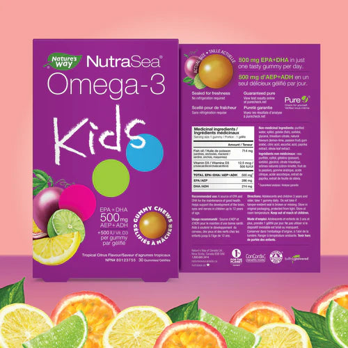 NutraSea Omega-3 Kids Gummies 30gummies