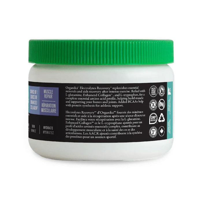 Organika Electrolytes Recovery Post-Workout with BCAAs (Berry Blast Flavour) 180g