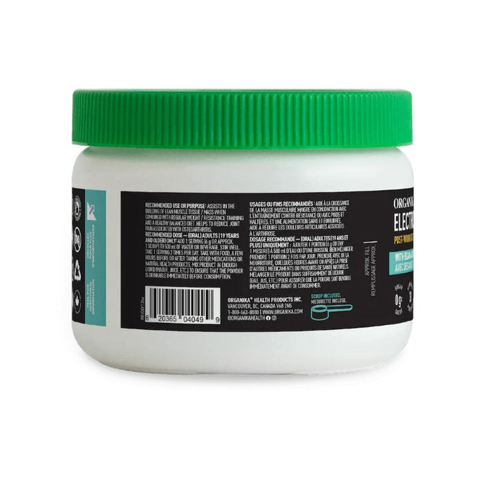 Organika Electrolytes Recovery Post-Workout with BCAAs (Berry Blast Flavour) 180g